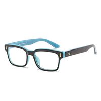 Blue Light Blocking Glasses for Men Anti-Glare with Cool Black Frame Eyeglasses