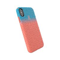 Speck Products CandyShell Fit iPhone Xs Max Case, Navigate Teal Ombre Apricot Peach/Apricot Peach
