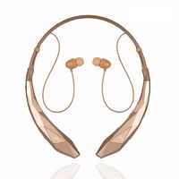 Megadream Neckband Headphone, Wireless Stereo APT-X Noise Cancelling Running Gym Exercise Earphone Headset with Mic for iPhone Xs Xr X 8 Plus 7 6S 6 5S Samsung Galaxy S9 S8 S7 S6 Note 9 8 LG HTC ONE