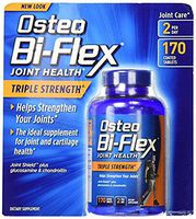 Osteo Bi-Flex Triple Strength with 5-Loxin Advanced Joint Care -Mega Value 2 Packk ( 170 Tablets Each )