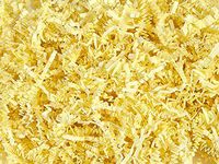 Crinkle Paper Shred for Packaging Gift Box/Basket Filler 2-Ounce Bag (Canary Yellow)