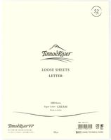 Tomoe River FP Loose Sheet, Letter Size (8.5 x 11"), 100 Sheets/Pack, Cream (TMR-LTP-Y)