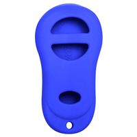 Keyless2Go New Silicone Cover Protective Case for Remote Key fobs FCC GQ43VT9T GQ43VT13T GQ43VT17T - Blue