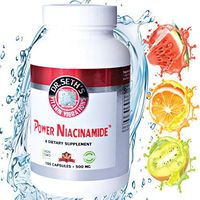 Niacinamide 500 mg 100 Niacinamide Veggie Capsules - Vitamin B3 - Flush Free Niacin FormulaSupport Energy Production, Metabolism, Niacinimide-Gluten Free-Vegetarian by Dr. Seth (Niacinamide 500 mg)