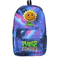 Siawasey Cute Plants Zombie Hot Game Bookbag Backpack School Bag Shoulder Bag