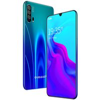 Studyset 6.3inch R20 4G Smart Phone 8+128G Android OS 9.1 8MP + 21MP Camera Smartphone Blue American regulations