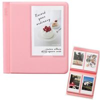 Mini Polaroid Films Photo Album Book Hold 57 Photographs Fujifilm instax Instant Film Album Black Pink