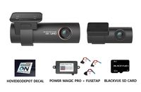Blackvue DR900S-2CH 32GB + Power Magic Pro Hardwire Kit 2-Channel 4K Dashcam (32GB + PMP)