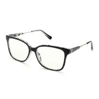 Jnadeoo Blue Light Blocking Glasses for Women, Lightweight TR90 Class Frame Clear Lenses for Eye Protection, Anti Eyestrain, Help Sleep Better Computer Gaming Glasses(Ivory White Marble Color)