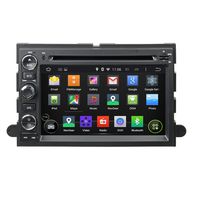 7 Inch Car GPS Navigation for Ford Fusion /Explorer /F150 /Edge /Expedition 2006-2009 Android 5.1 Car Stereo DVD Player w/ Radio+RDS+Bluetooth+WIFI+SWC+AUX In+Free Backup Camera+Free US Map by Indiny