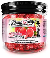 Ol' Fashion Pink Lemonade 100G Ultra Premium Beamer Ice Drops Hookah Shisha Smoking Gel. Each Bowl Lasts 2-4 Hours! USA Made, Huge Clouds, Amazing Taste! Better Taste & Clouds Than Tobacco!