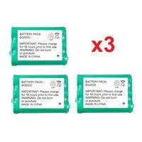3 Fenzer Rechargeable Cordless Phone Batteries for AT&T 1231 2231 2419 2420 e1215 e1225 Cordless Telephone Battery Replacement Packs