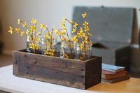 20" Rustic Planters Box (5" - 5.75"T - Tall Version)