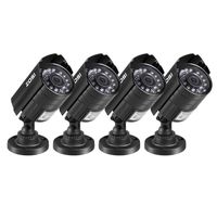ZOSI 4PK 1920TVL 1080P 4-in-1 HD TVI/CVI/AHD/CVBS Security Camera 3.6mm Lens 24 IR-LEDs 2.0MP CCTV Camera Home Security Day/Night Waterproof Camera for 960H/ 720P / 1080N / 1080P Analog DVR Systems