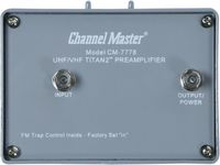 Channel Master CM-7777 Titan 2 Antenna Preamplifier - High Gain - 1 GHz - 54 MHz to 1 GHz