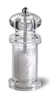 Cole & Mason H50502PT Clear Acrylic Mill Includes Precision Mechanism and Premium Sea Salt Grinder, 5.5"