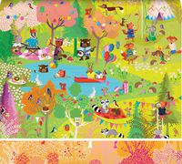 Roger laBorde Sunrise Kingdom Reversible Rolled Gift Wrapping Paper