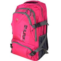 Large Laptop backpack 35L Lightweight Water Resistant Travel Hiking Daypack 15.6 Inch Macbook laptop bag (Pink)