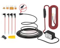 10Ft 5V/2A Car Camera Hard Wire Kit,Micro USB Hardwire Kit with LP Mini/Mini/ATO/Micro2 Fuse/Micro to Mini Adapter  for Dash Camera