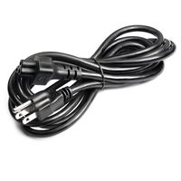 UL Listed Power Cord 3 Prong Cable SJT 18AWG 10A 125V 10FT Extension Length for HP DELL ASUS TOSHIBA ACER SAMSUNG SONY LENOVO Laptop Charger AC Adapter Supply