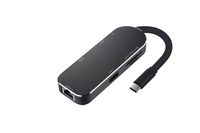 VERSUSWOLFUSB C Hub，7 in 1 Premium USB Type C Adapter ，4K USB C to HDMI, 2 USB 3.0 Ports,Multi-Port Converter，Portable for  Type C Laptops (Black-1)