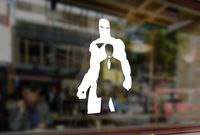 25 Centimeters Iron Man Tony Stark Vinyl Stickers Funny Decals Bumper Car Auto Computer Laptop Wall Window Glass Skateboard Snowboard Helmet