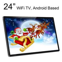 Wisepoch 24 inch Touch Screen Android Tablet PC, 24 inches Smart Home Android TV with 1920x1080 HDMI Port, WiFi Bluetooth LAN, 2.0MP from Camera