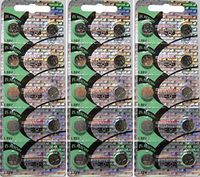 30 Authentic Maxell 371 Silver Oxide 1.55V Batteries