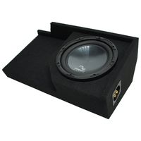 Compatible with 1988-1998 Chevy CK Silverado Ext Truck Harmony R124 Single 12 Sub Box Enclosure