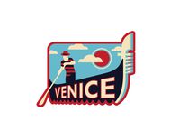 Vagabond Heart Venice Italy Weatherproof Vinyl Sticker