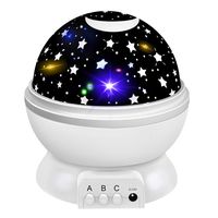 Dreamingbox Birthday Gifts for 2-10 Year Old Boys, Star Night Light Projector for 2-10 Year Old Boys Romantic Gifts for 1-10 Year Old Girls White TGUSYD012