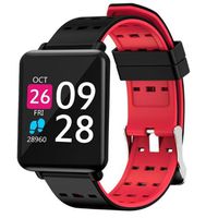 Ouyilu Unisex Waterproof Digital Display Buckle Closure Smart Bracelet Health Wristband Smart Watches