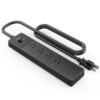 iMah WiFi Smart Power Strip, Surge Protector with USB, Multi Outlet with 3 USB Ports 4 Smart Outlets Overload Switch and 6FT UL Cord, Work with Alexa Google Assistant IFTTT, Control from Anywhere