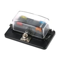 4 Way Mini Blade Fuse Box Holder APM ATM 5A 10A 25A for Car Boat Marine Trike 12V 24V