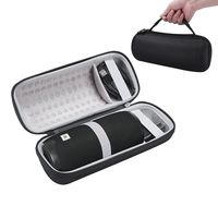 Carrying Case for JBL Link 10 - MASiKEN Hard Travel Case for JBL Link 10 Voice-activated Portable Bluetooth Speaker (Black)