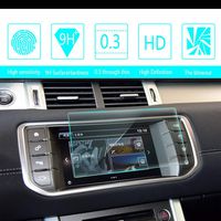 8X-SPEED for 2105 2016 2017 2018 Range Rover Evoque 8-Inch 169100mm Car Navigation Screen Protector HD Clarity 9H Tempered Glass Anti-Scratch, in-Dash Media Touch Screen GPS Display Protective Film
