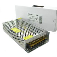 QUANS 110VAC to 12V DC 10A 120W Watt Universal Regulated Switching Power Supply Transformers For LED Strips Display CCTV Radio
