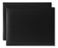 Black Leatherette Holder, 9 Inches X 11 1/2 Inches