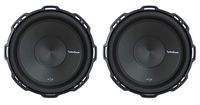 2) Rockford Fosgate P2D2-12 12" 1600Watt 2-Ohm Punch Series Car Audio Subwoofers