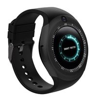 Kids Smart Watch Phone, GPS Tracker Smart Wrist Watch with SOS Anti-Lost Alarm Sim Card Slot Touch Screen Smartwatch for 3-12 Year Old Children Girls Boys Compatible for iOS Android (Black3)