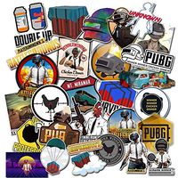 29pcs Playerunknows PUBG Game Stickers for Snowboard Laptop Luggage Car Fridge DIY Styling Vinyl Home Decor Waterproof Pegatina
