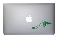 Giant Squid Vinyl Decal for Macbook, Laptop or other device 5 Inch (green)