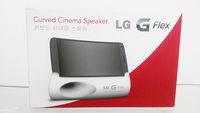 LG G Flex Curved Cinema Speaker (Pink)