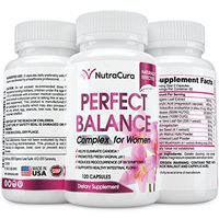 Perfect Balance Complex for Women - Vaginal Health Dietary Supplement - Helps Eliminate Candida - Promotes Fresh Vaginal pH -120 Capsules