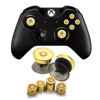 Bullet Buttons for Xbox One Controller, COCOTOP Raplacement Parts Bullet Thumbsticks and A B X Y Buttons Set Mod Kits for Xbox one / Xbox ONE Elite Controller Joystick