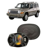 Compatible with Jeep Commander 2006-2010 Front Door Factory Replacement Harmony HA-R69 Speakers New