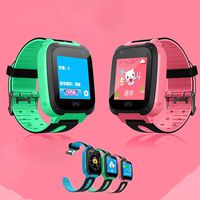 Kids Smart Watch Touch Screen Positioning Phone Watch Children GPS Safety Watch with Flashlight 1PC