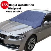 Sunny color TMA-1 Magnetic Edges Windshield Snow Cover No More Scraping Car Fits Most Car, SUV, Truck, Van with 70"x 54"