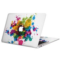igsticker Ultra Thin Premium Protective Body Stickers Skins Universal Decal Cover for MacBook air 2018 Release Model A1932 006081 Paints　Colorful　Ink