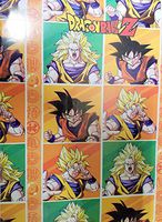 Dragon Ball Z Wrapping Wrap Paper 2-Sheets Party Gift Decoration Asian Boy